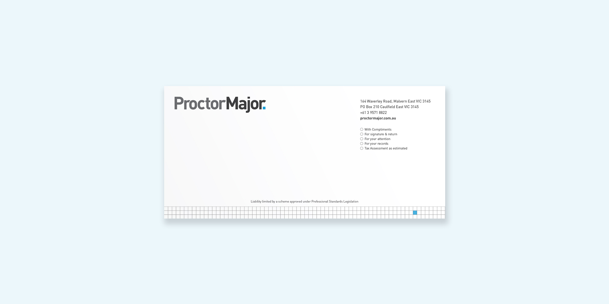 Proctor Major Comps Slip