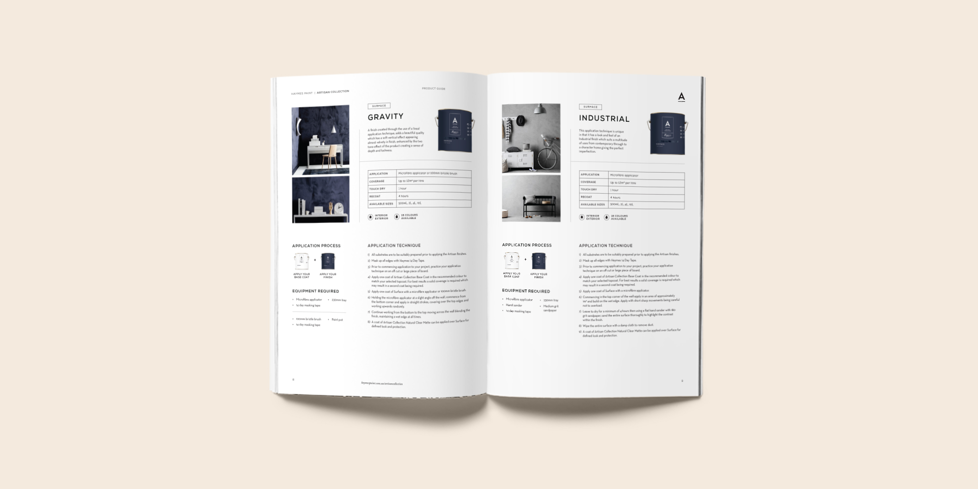 Haymes Artisan Collection Product Manual