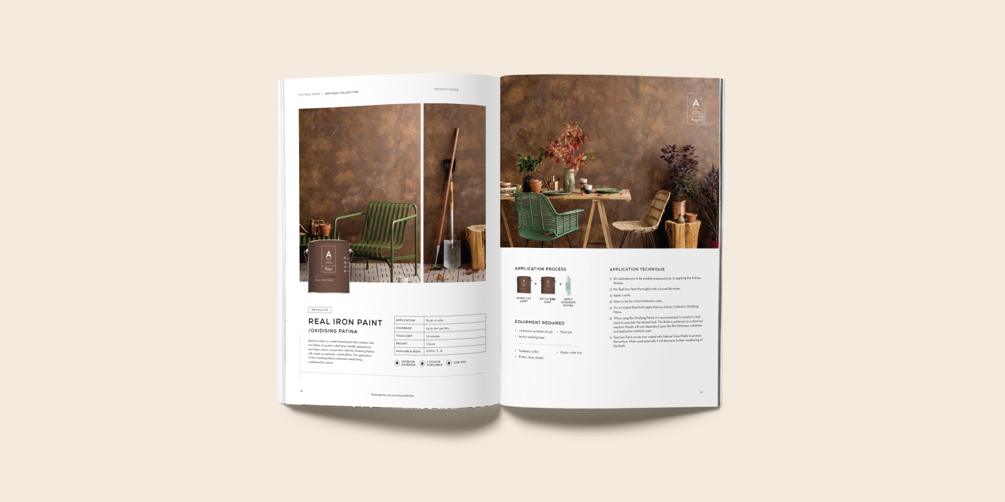 Haymes Artisan Collection Product Manual