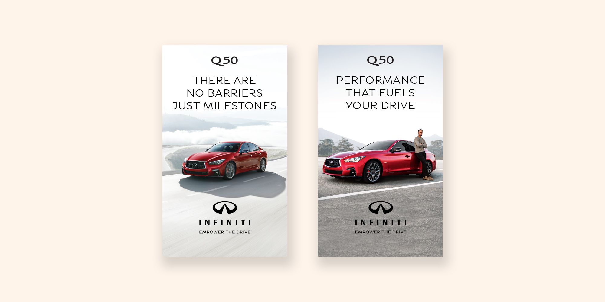 INFINITI Cars Melbourne United Promotion Banners